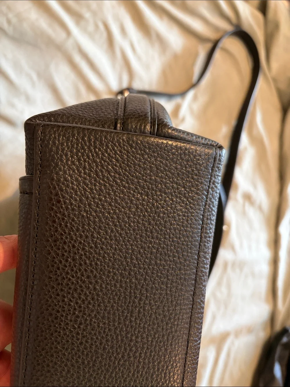 Coach Marlon hobo black leather f79994